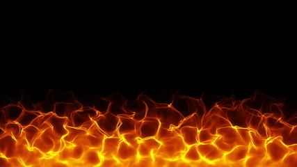 Fiery background