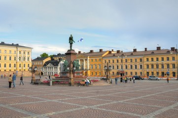 Fototapeta na wymiar Helsinki (Finland) - Senate Square