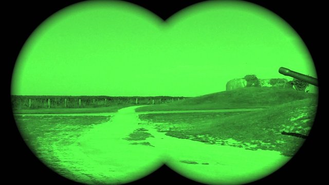 Batterie militaire et son panorama