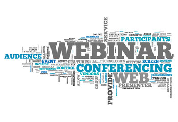 Word Cloud "Webinar"
