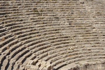 Fragment of ancient amphitheater