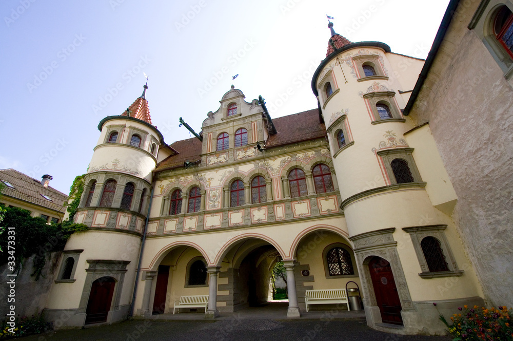 Wall mural Rathaus in Konstanz, Bodensee, Deutschland