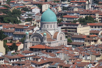 Grande Synagogue de Florence, Italie