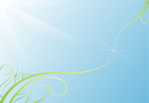 голубой нежный фон