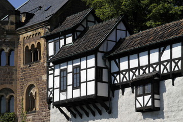 Die Wartburg oberhalb von Eisenach