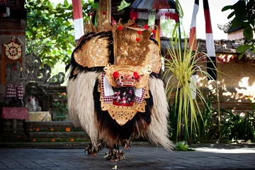 Türaufkleber Barond Dance Bali Indonesien © Kristina Afanasyeva