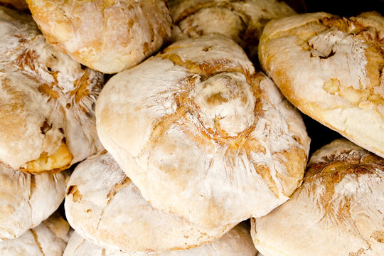 traditional bread from Mediterranean area