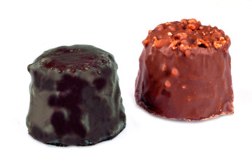 Chocolat noir et au lait