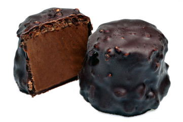 Bouchée au chocolat noir