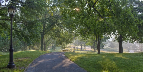 Central Park sunrise
