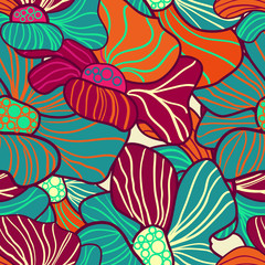 Fototapeta premium abstract floral background