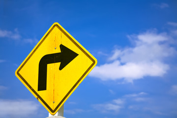 right turn sign