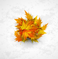 Abstract vector autumn background