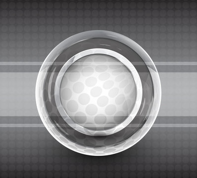 Abstract techno circle vector background