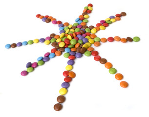 colorful candies