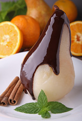 poire au chocolat