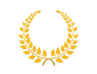 laurel wreath illustration