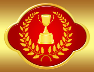 trophy illustration