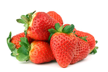 strawberry pile