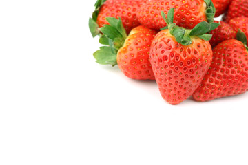 strawberry pile