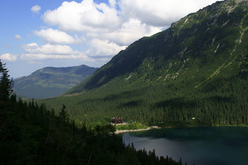 jezioro w Tatrach