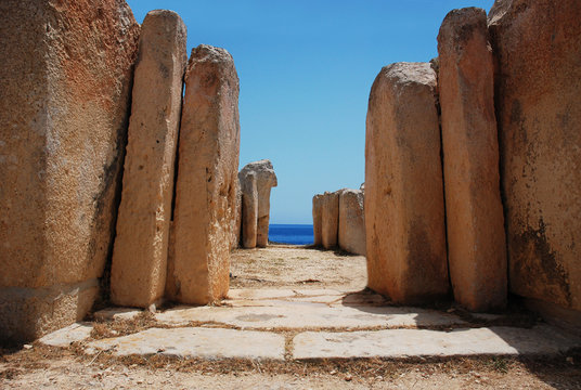 Ancient Architecture Of Old Mediterranean Culture