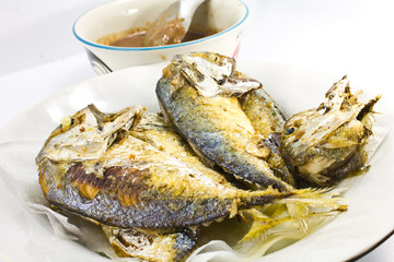 fried mackerel.