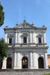 Fototapeta na wymiar Church of San Gregorio Magno in Rome