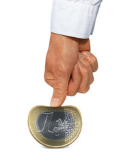 Geldserie; Eurokrise Test