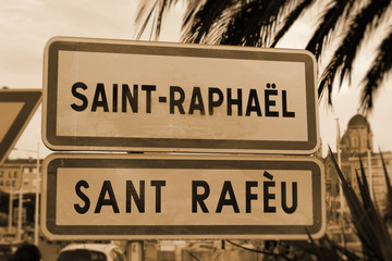 Saint-Raphaël, Côte d'Azur - France
