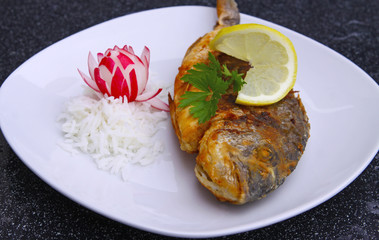 Gebratener Fisch