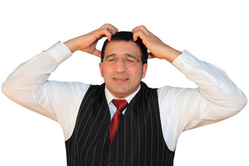 Gestenserie: verärgert