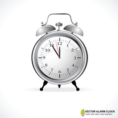 Vector Analog Alarm Clock
