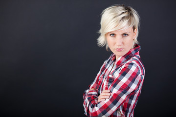 moderne selbstbewusste frau