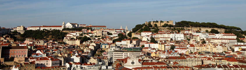 Fototapeta na wymiar Panorama von Lissabon