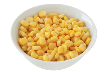 corn in a small bowl