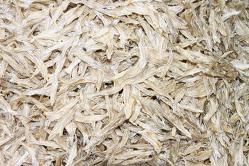 Dried salted fishes
