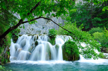 Plitvice Jezera national park waterfalls
