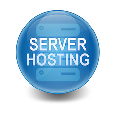 Esfera brillante SERVER HOSTING