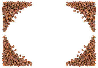Naklejka premium Coffee Border