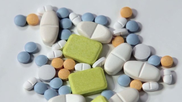 Tabletten mit rotation