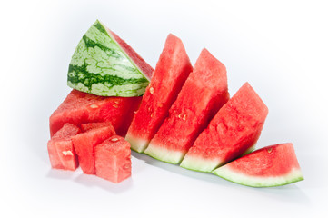 Zerschnittene Wassermelone