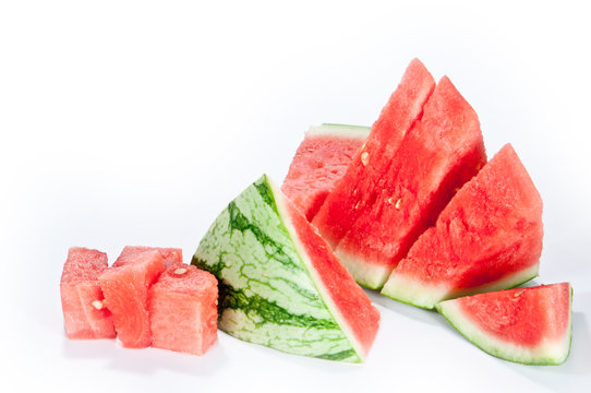 Zerschnittene Wassermelone