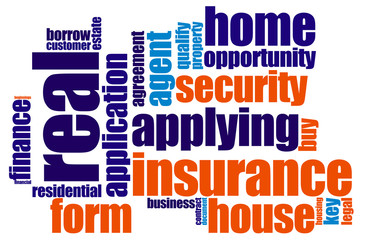 Insurance word cloud