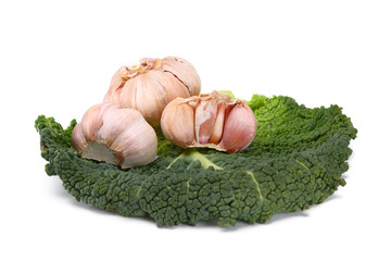 Garlic and cabbage sheet