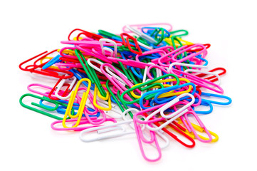Colored paper clips