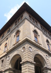 Fototapeta na wymiar Immeuble ancien à Florence, Italie