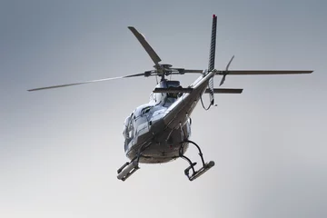 Photo sur Plexiglas hélicoptère Face arrière de l& 39 hélicoptère