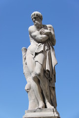 Fototapeta na wymiar Statue à Florence, Italie