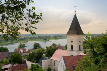 Die Stadt Lebus an der Oder, Land Brandenburg
